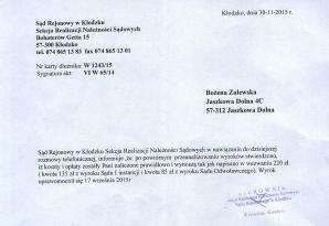 Niechlujstwo czy prześladowanie? Czy kolejne organy Wymiaru Sprawiedliwości gnębią biznesmenkę z Kłodzka?