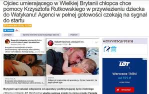 [VIDEO] Rutkowski: Zaproponowaliśmy tzw. Trzecie Rozwiązane dramatu Alfie Evansa. Rozwiązanie jest zgodne z brytyjskim prawem i entuzjastycznie przyjęte przez rodzinę. Dziś przylatuję do Liverpoolu by je finalizować