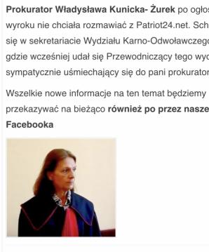 [VIDEO] Prokuraturę Regionalną we Wrocławiu poprosiła o nadzór, nad wnioskiem o ściganie Prokurator Małgorzaty Sałackiej z Kłodzka, miejscowa pracodawczyni Bożena Zalewska. Bo działania trwają już 3 lata i końca nie widać!