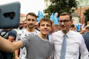 [VIDEO] Premier na pikniku rodzinnym w Kaliszu: Dzieci są przyszłością narodu