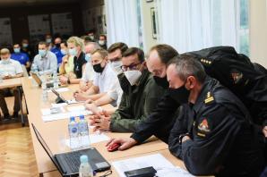 Premier w Małopolsce. Zalane domy i drogi w Głogoczowie.  Łączymy się w wyrazach współczucia także z mieszkańcami Belgii i Niemiec