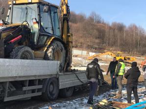 [VIDEO] Koparkę odzyskał właściciel po 2 latach. Skuteczna akcja Rutkowskiego!