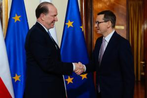 Rozmowa premiera z prezesem Grupy Banku Światowego o wsparciu dla Ukrainy