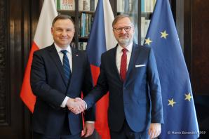 [VIDEO] Wsparcie dla Ukrainy: Wizyta Prezydenta w Republice Czeskiej