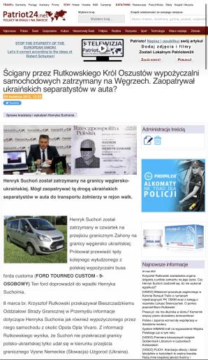 [AUDIO] Krzysztof Rutkowski zawiadamia organa ścigania o próbie zamachu na jego życie. Czy Henryk Suchoń zastrzelił się, bo nie wykonał egzekucji? 