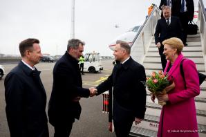 [VIDEO] Para Prezydencka z wizytą w Islandii