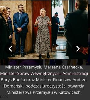 [VIDEO] Katowice: Ministerstwo Przemysłu rozpoczyna pracę! Pierwsze poza Warszawą!