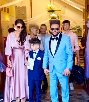 Syn Mai i Krzysztofa Rutkowskich przyjął Pierwszą Komunię Świętą