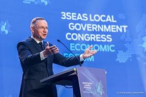 [VIDEO] Lublin. Udział Prezydenta RP w Samorządowym Kongresie Trójmorza