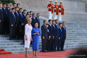 [VIDEO] Rozmowy polityczne Prezydenta RP w Pekinie