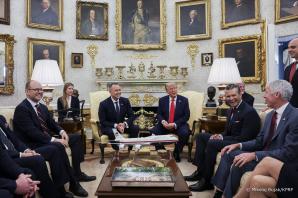 [VIDEO] Biały Dom. Rozmowy Prezydentów Polski i USA