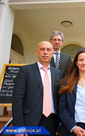 Robocze spotkanie w Zinnowitz polskich i niemieckich policjantów