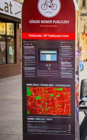 Będzie więcej stacji Łódzkiego Roweru Publicznego