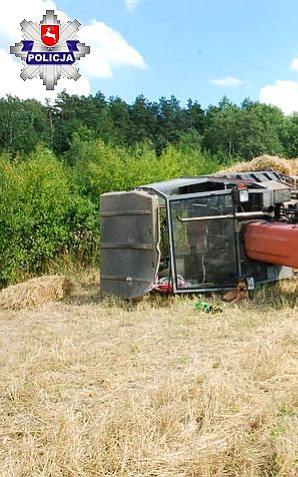 Zamość: Dziecko przygniecione przez ciągnik. Dziadek kierował ciągnikiem z sądowym zakazem! 