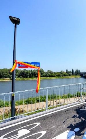 Nowa przeprawa przez Wisłę otwarta