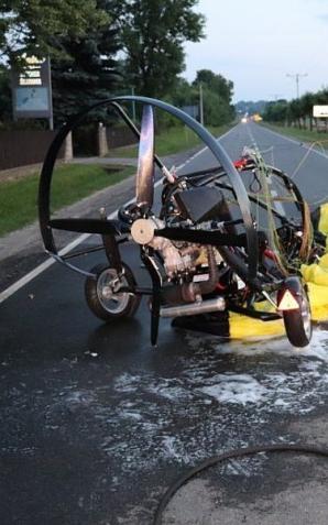 Seria wypadków lotniczych. Policja apeluje o ostrożność