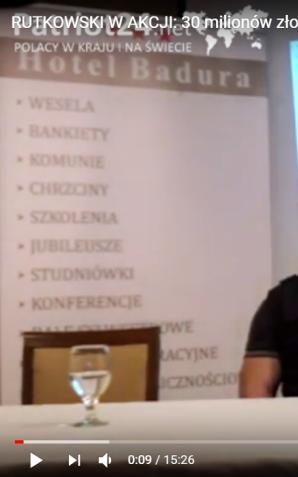 [VIDEO] RUTKOWSKI: 30 milionów złotych wyłudzono na szkodę mieszkańców Małopolski. Pełny zapis piątkowej konferencji prasowej  w Wadowicach.