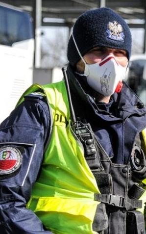 Policjanci również strzegą polskich granic