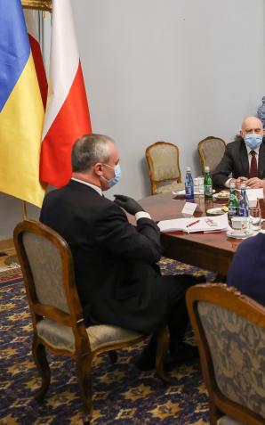 Spotkanie min. Szczerskiego z wicepremierem Ukrainy