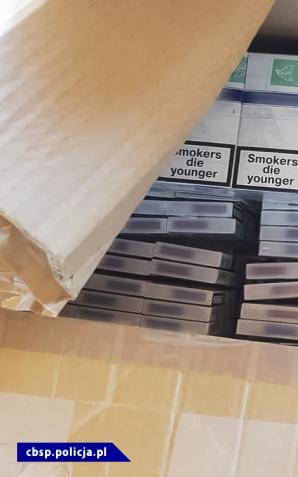 Potężny cios w przestępczość akcyzową – działania CBŚP i KAS. Zatrzymano 2 obywateli Ukrainy