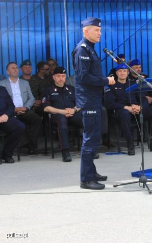 Odznaka dla policjantów biorących udział w misji EULEX w Kosowie