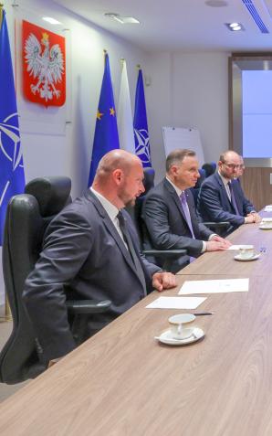 [VIDEO] Narada w Biurze Bezpieczeństwa Narodowego
