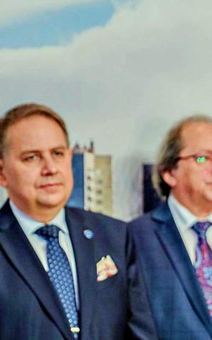 [VIDEO] Minister Nauki Dariusz Wieczorek spotkał się z rektorami uczelni, które tworzą Konsorcjum Akademickie Katowice – Miasto Nauki