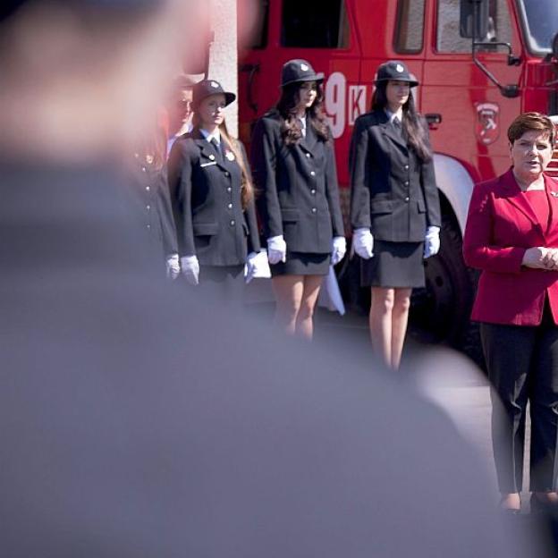 Premier Beata Szydło na 130-leciu Ochotniczej Straży Pożarnej w Brzeszczach