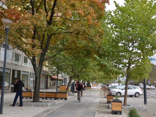 Warszawa: Świętokrzyska na zielono