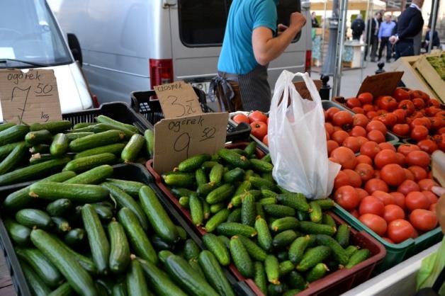Zielony MDM - sezonowy targ w centrum Warszawy