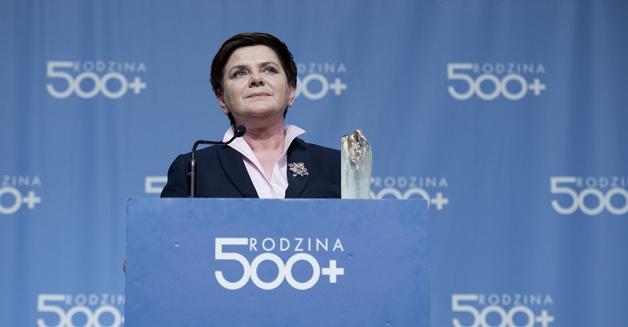 Premier Beata Szydło w Grodzisku Mazowieckim: ponad 2,5 mln wniosków w ramach programu Rodzina 500+