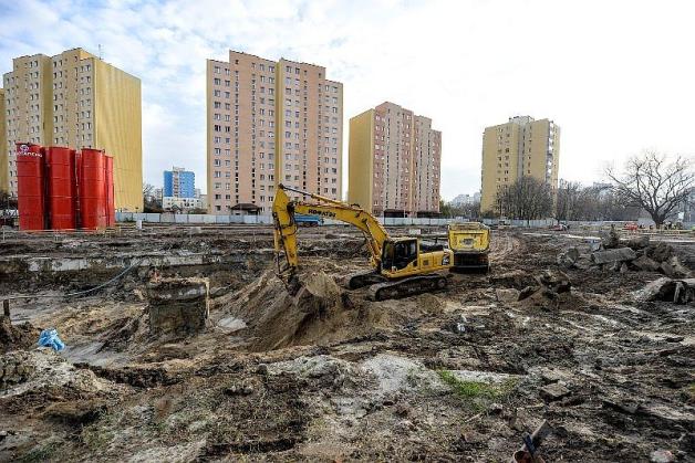 Pozdrowienia w przyszłość na budowie II linii metra