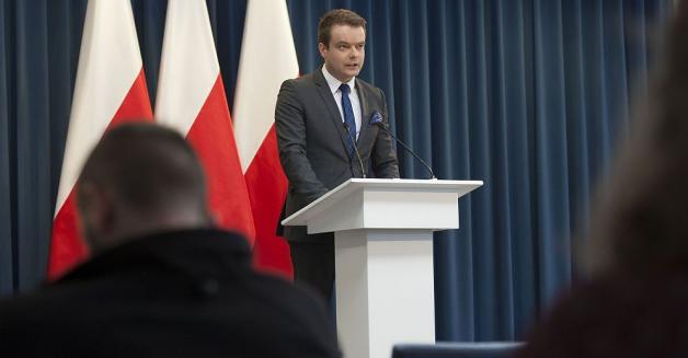 Briefing rzecznika rządu Rafała Bochenka