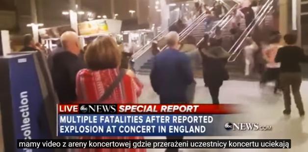 [VIDEO] Wielka Brytania mówi o Incydencie Terrorystycznym! 22 ofiary śmiertelne, głównie dzieci! Oraz 59 rannych w wybuchu po koncercie w Manchesterze! Zatrzymano 23-latka