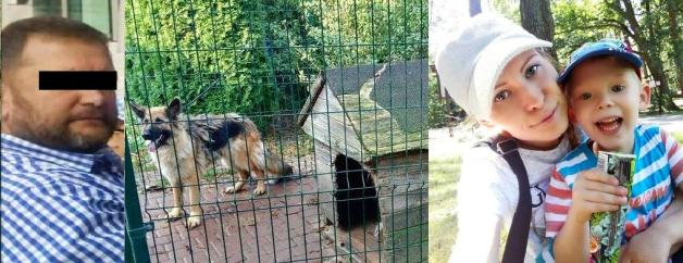 Artur G., który uprowadził dziecko Agnieszce Potapińskiej z Dębna (województwo zachodniopomorskie) niemal zagłodził własne psy! Interweniowały służby, bo jego owczarki niemieckie mogły zdechnąć we własnych odchodach!