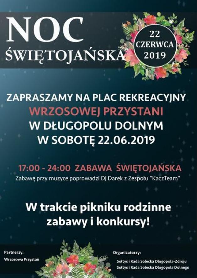 Długopole Dolne: zaproszenie do wspólnej zabawy podczas Nocy Świętojańskiej!