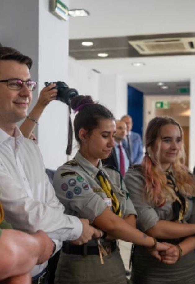 [VIDEO] Mateusz Morawiecki na spotkaniu z harcerzami