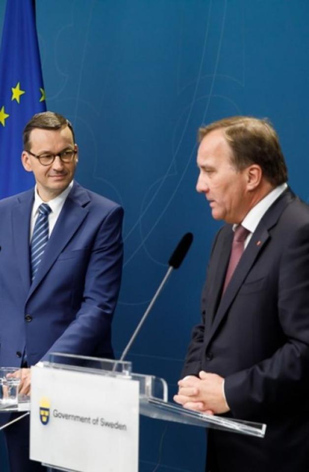 [VIDEO] Wizyta premiera Mateusza Morawieckiego w Sztokholmie