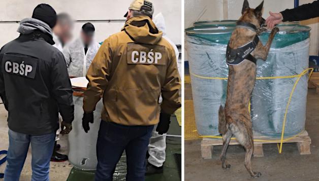 [VIDEO] Dzięki współpracy CBŚP, SG i PK przejęto ukrytą w zamrożonej pulpie ananasowej kokainę wysłanej z Ekwadoru, wartą ponad 3 mld zł