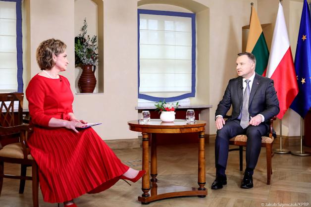 Wywiad Prezydenta RP dla TVP Wilno