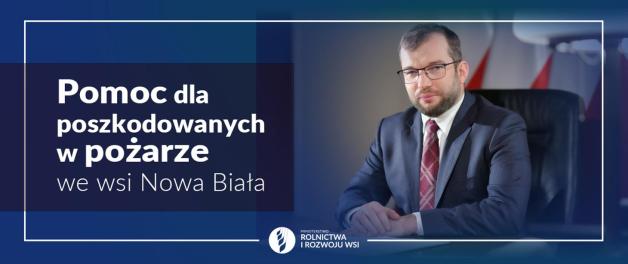 Rolnicy poszkodowani w pożarze w Małopolsce otrzymają pomoc