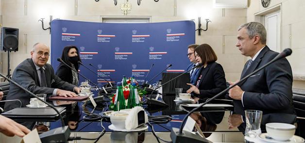Spotkanie szefa dyplomacji z liderką białoruskiej opozycji