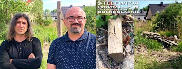 [VIDEO] Inwestorzy ze Smolca pod Wrocławiem gnębieni przez sąsiada, też inwestora. Tworzy śmietnisko, zagrożenie dla zdrowia dzieci, ryzyko pożarowe w centrum osiedla. I bezkarnie, absurdalnie obchodzi prawo!