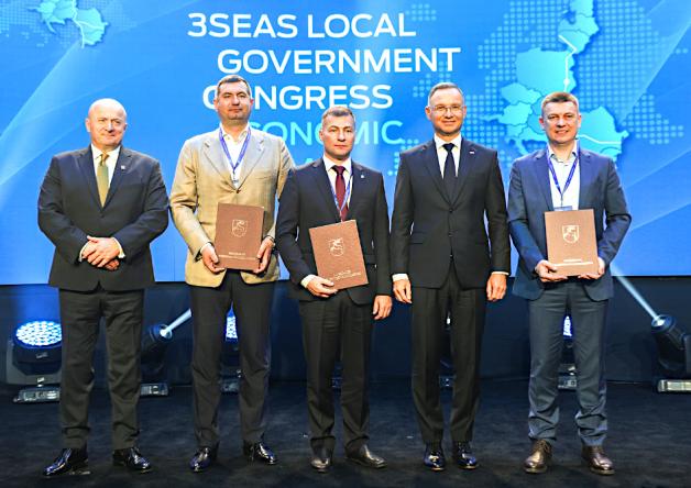 [VIDEO] Lublin. Udział Prezydenta RP w Samorządowym Kongresie Trójmorza