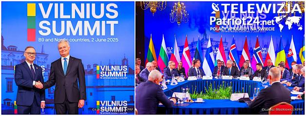 [VIDEO] Wilno. Szczyt B9 i Państw Nordyckich