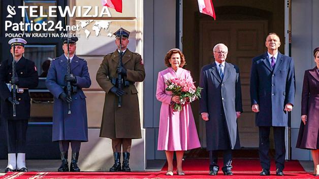 [VIDEO] Historyczna wizyta Króla Szwecji wraz z małżonką w Polsce po 15 latach. Prezydent Karol Nawrocki: relacje są doskonałe